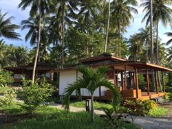 Dive into Lembeh at Hairball Resort - bungalow accommodation.
